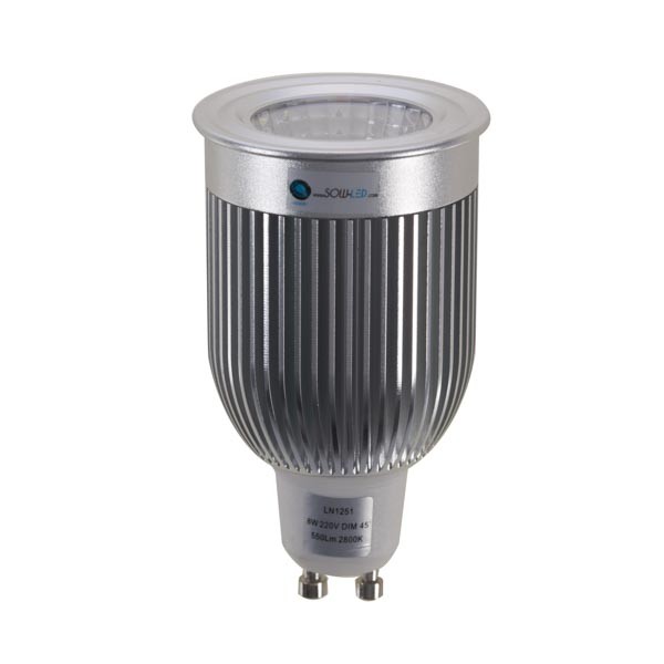 POLYLIGHTING Tunisie  LAMPE LED GU10/MR16 COB 8W