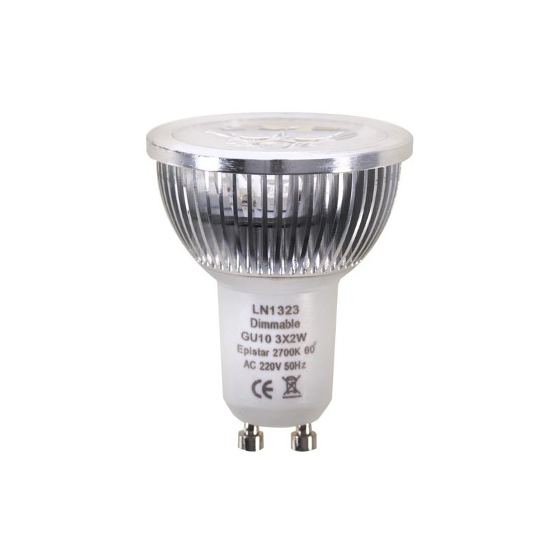 Spot LED GU10 Lumière COB LAMPE 12V GU10 7W à intensité réglable
