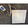 ENCASTRABLE 15W 2800 K  Carré 20/20 mm EP 14mm 900-1050 LM