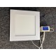 ENCASTRABLE 15W 4500 K  Carré 20/20 mm EP 14mm 900-1050 LM